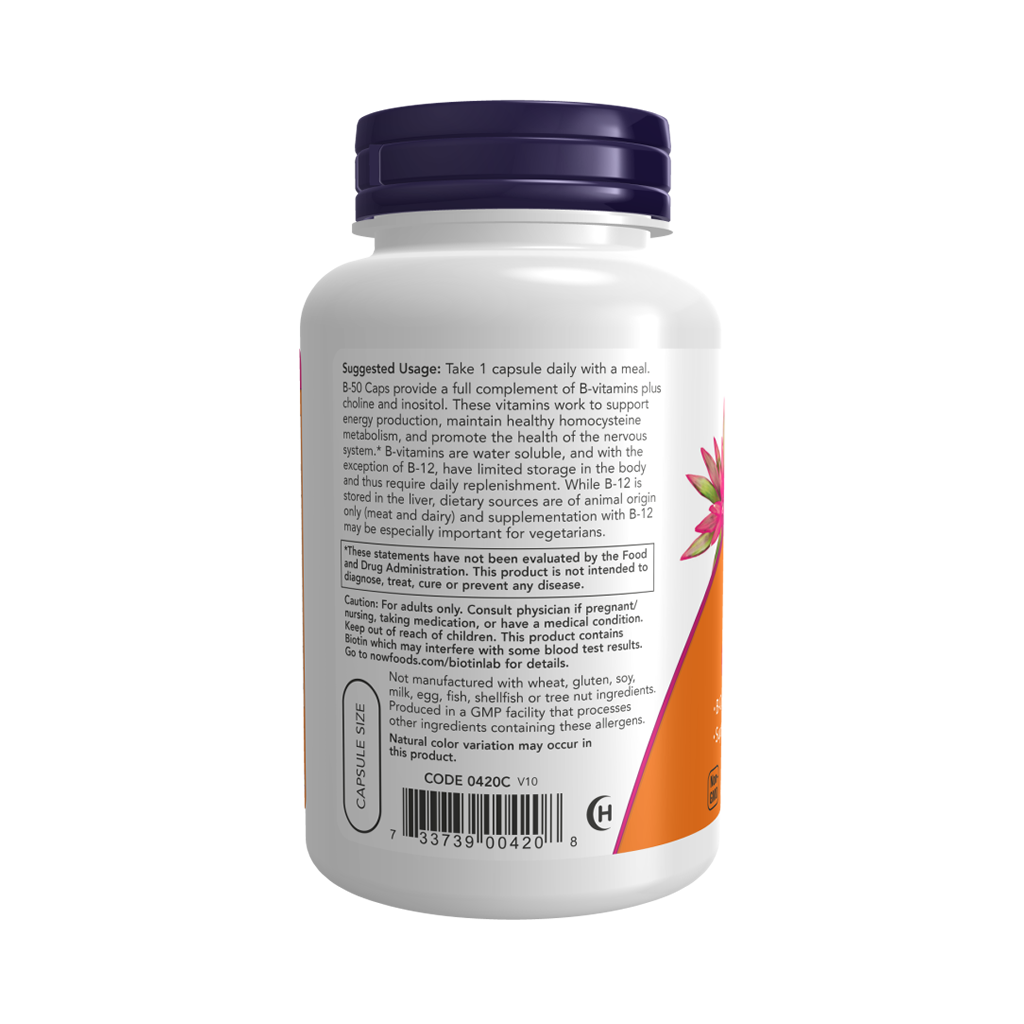 VITAMINA B-50 100 CAPS