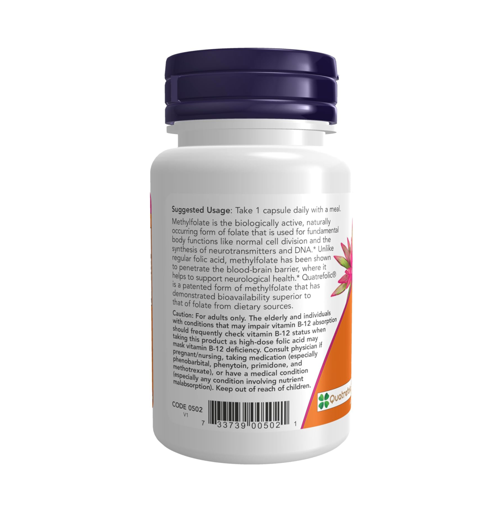 FOLATO DE METILO 1000 MCG 50 CAPS