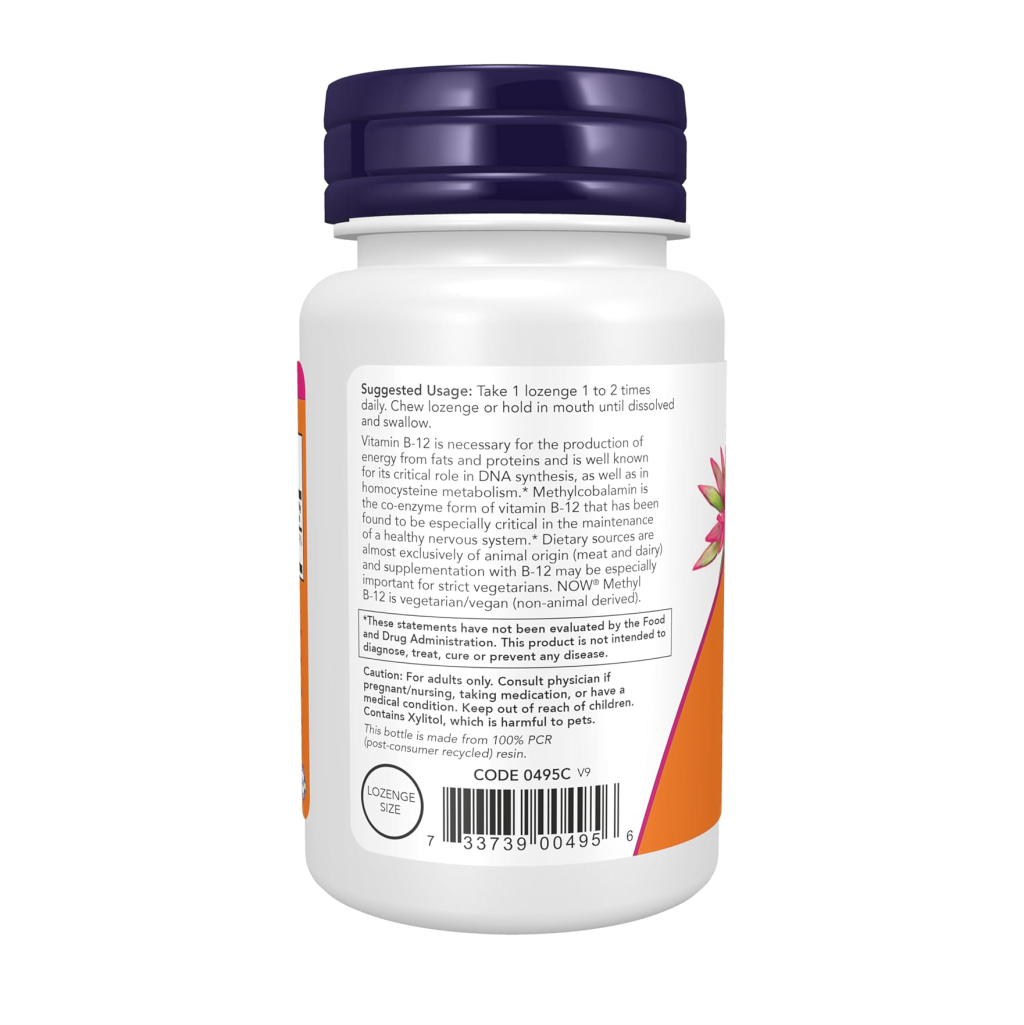 METHYL B-12 1,000 MCG 100 TABLETAS MASTICABLES
